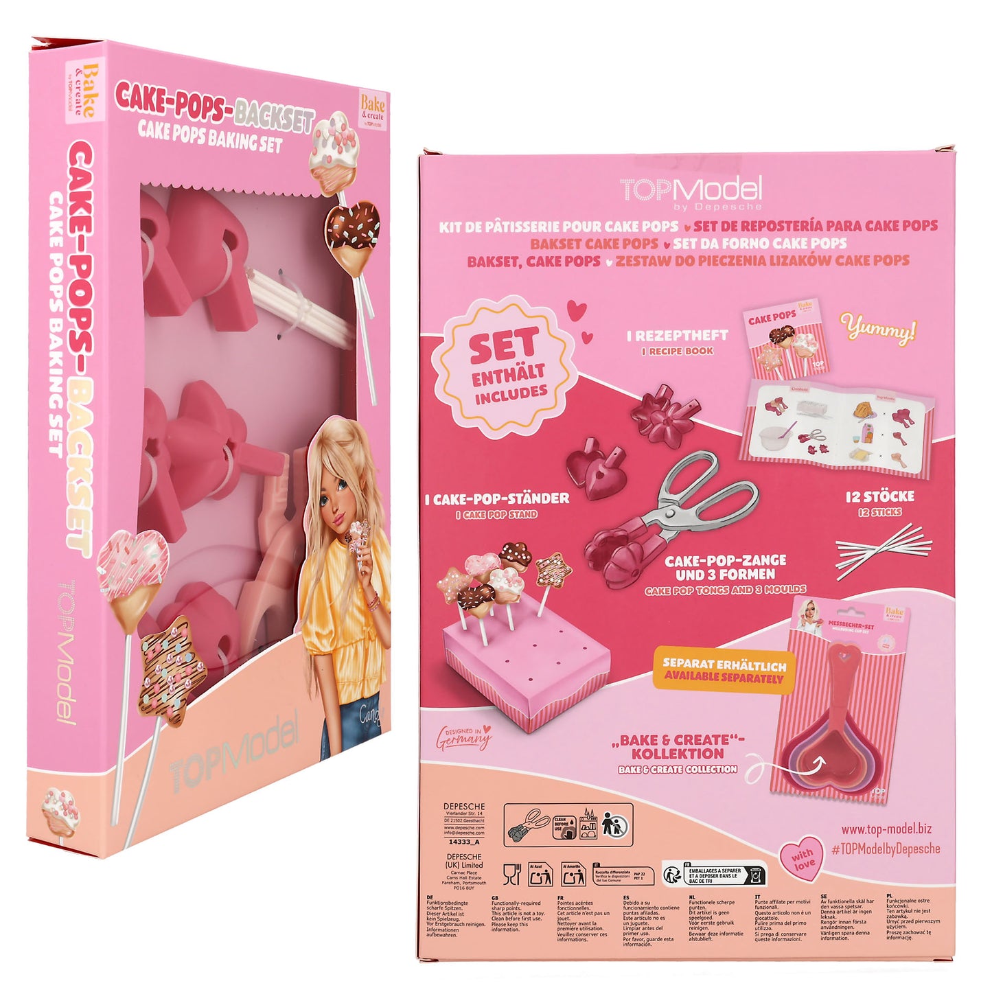 TOPModel Backset Cake-Pops BAKE and CREATE