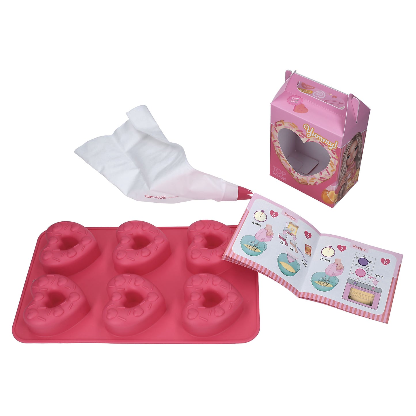 TOPModel Backset Herzdonuts BAKE and CREATE