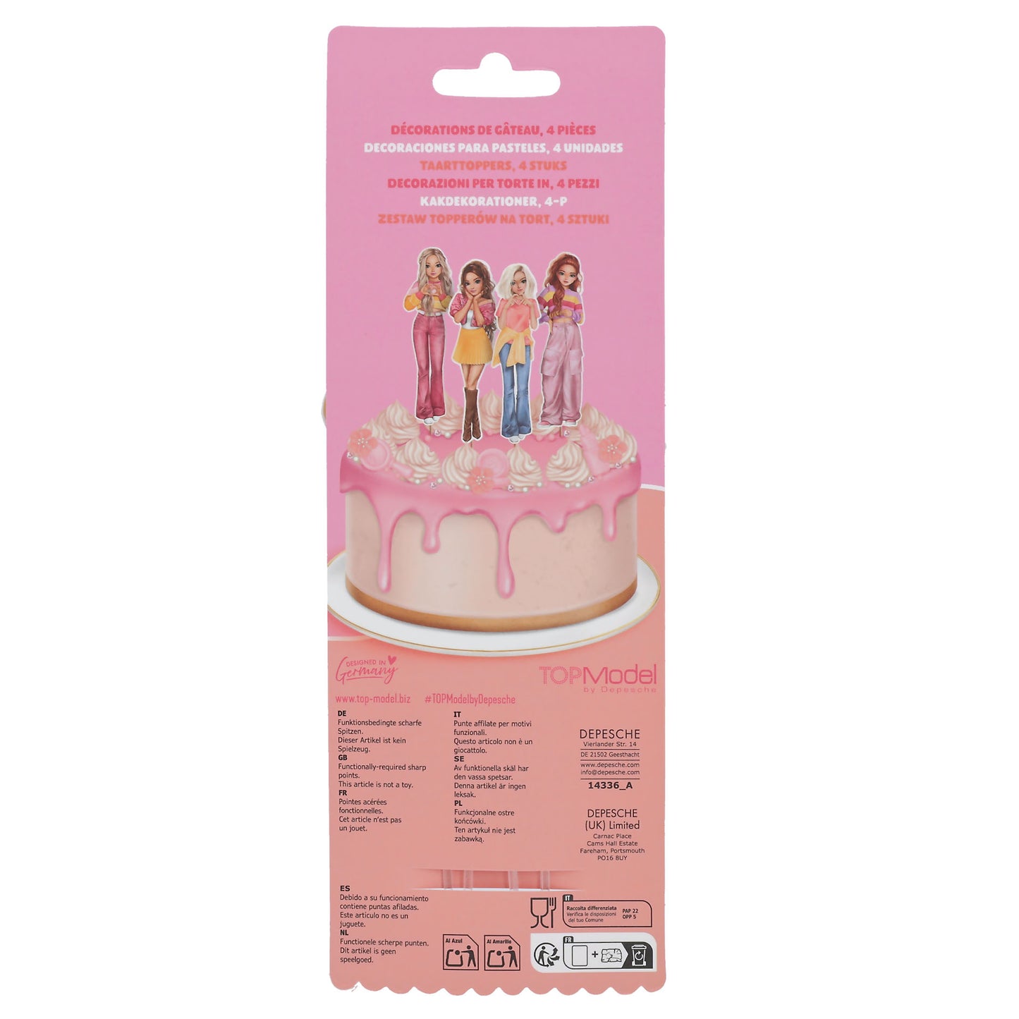TOPModel Keksstempel Set BAKE and CREATE