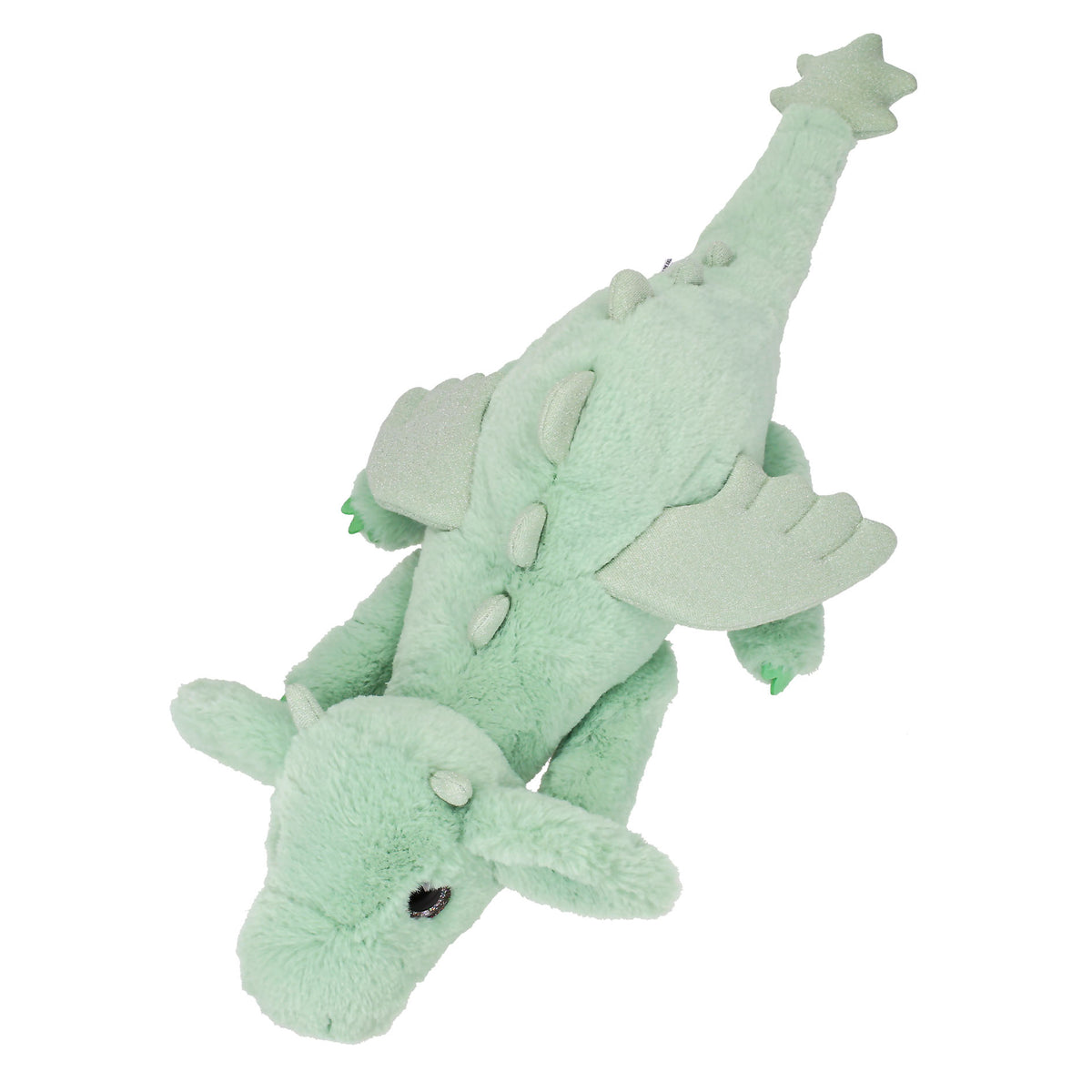 SNUKIS Plüschdrache, grün, 65 cm