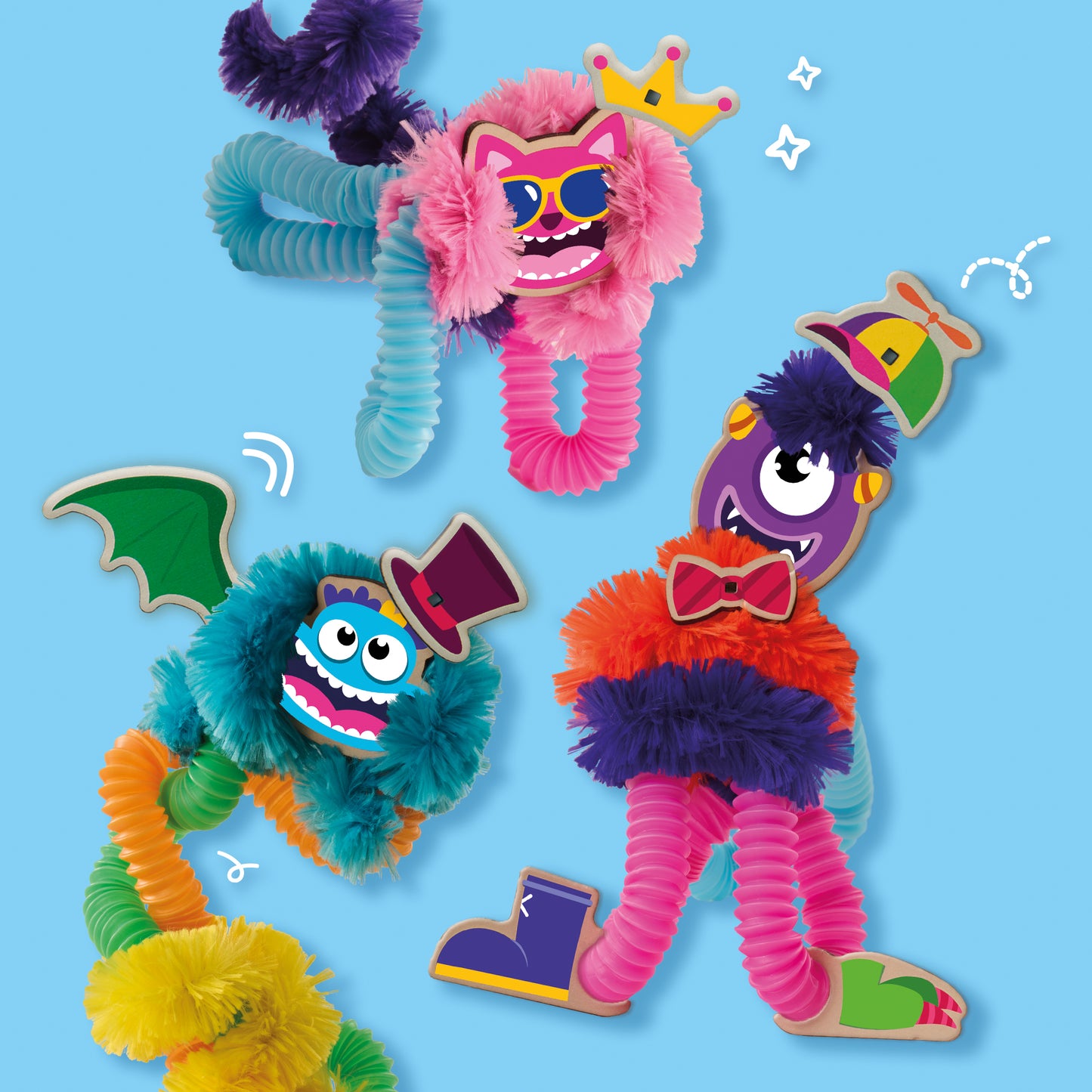 SES Creative Fuzzy Tubes – Biegen, Wickeln & Basteln