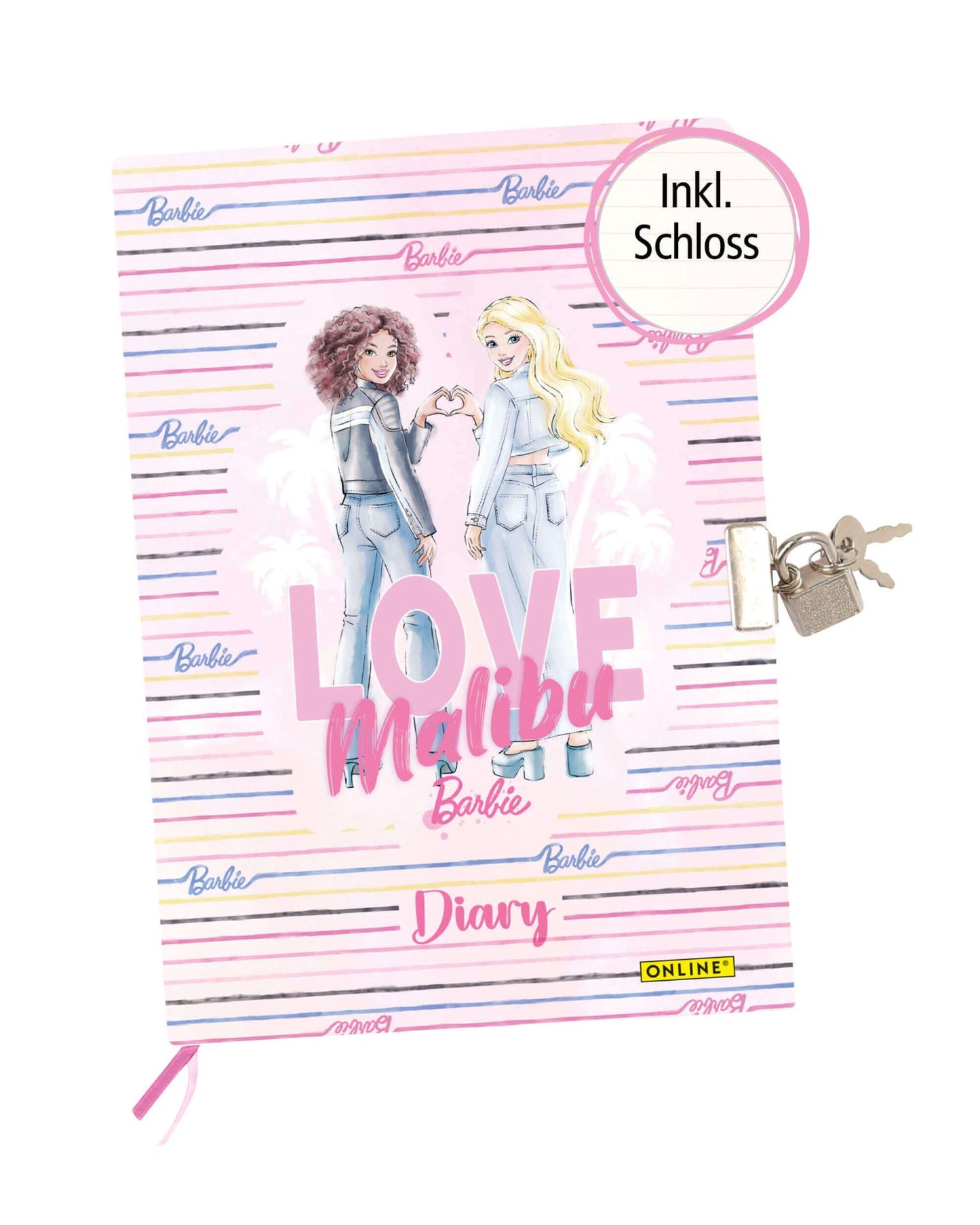 Barbie Tagebuch mit Schloss