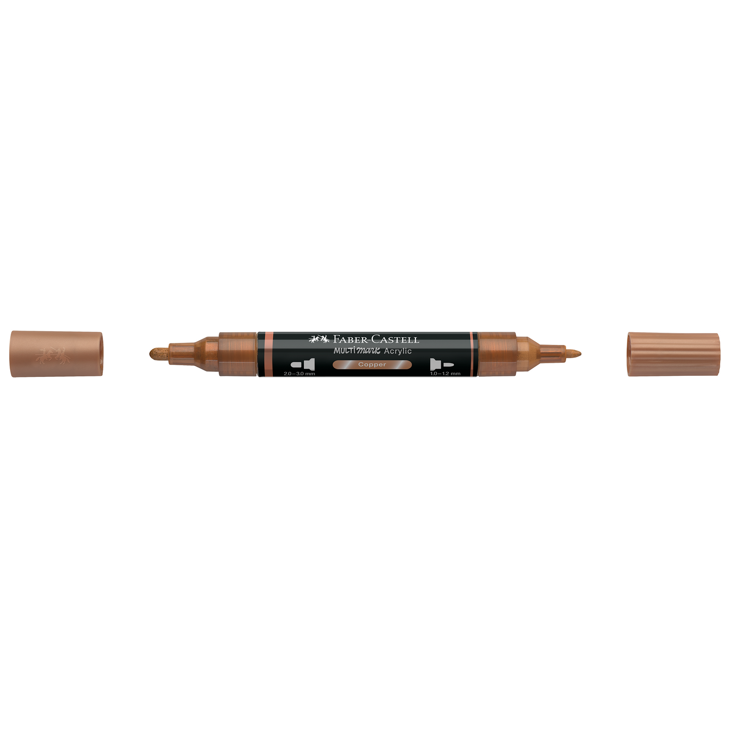 Faber-Castell Multimark Acrylic Dual Tip copper
