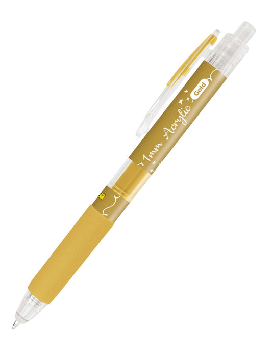 ONLINE Calli.Brush Acrylic Liner Gold 1mm Spitze 12 Farben