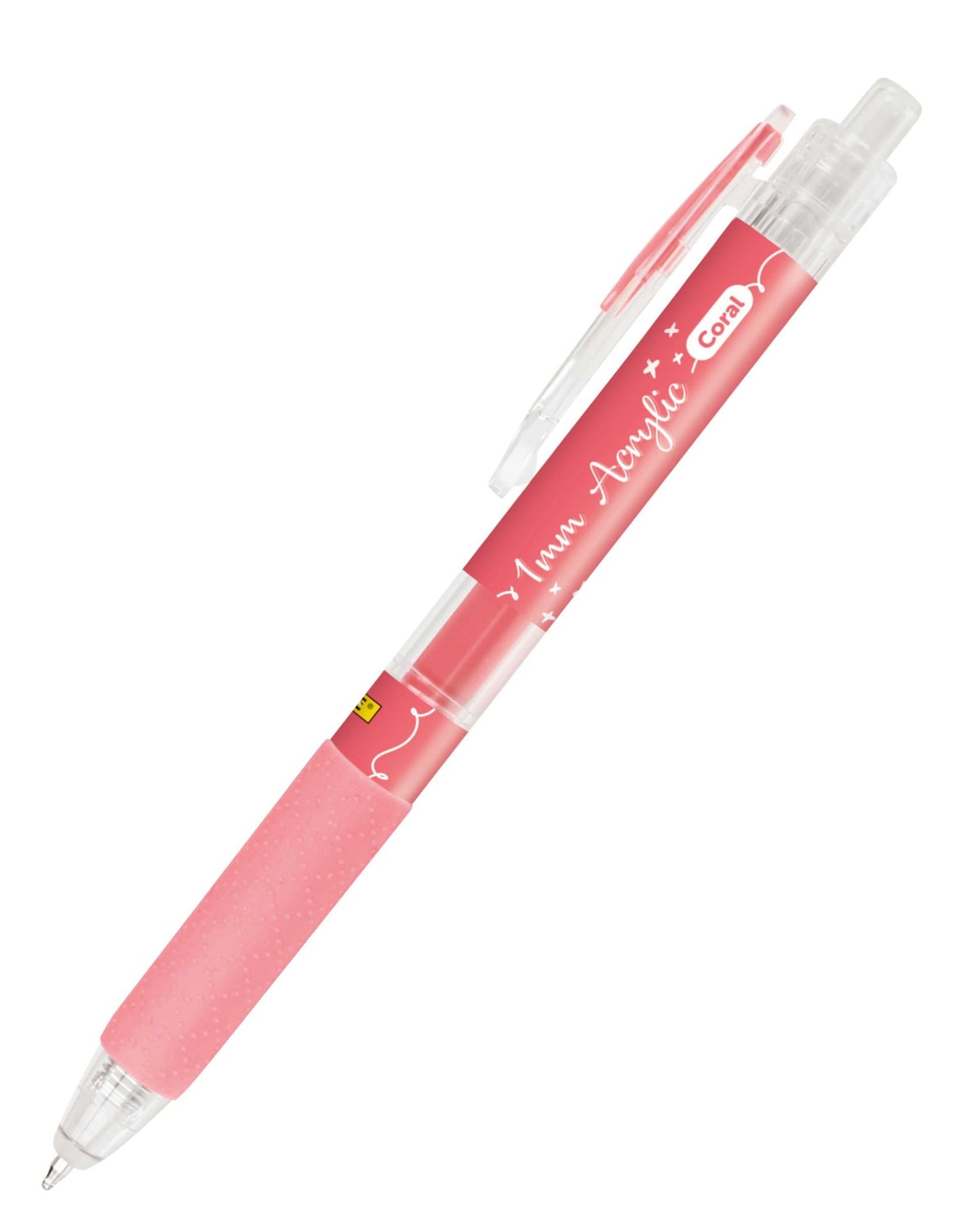 ONLINE Calli.Brush Acrylic Liner Koralle 1mm Spitze 12 Farben