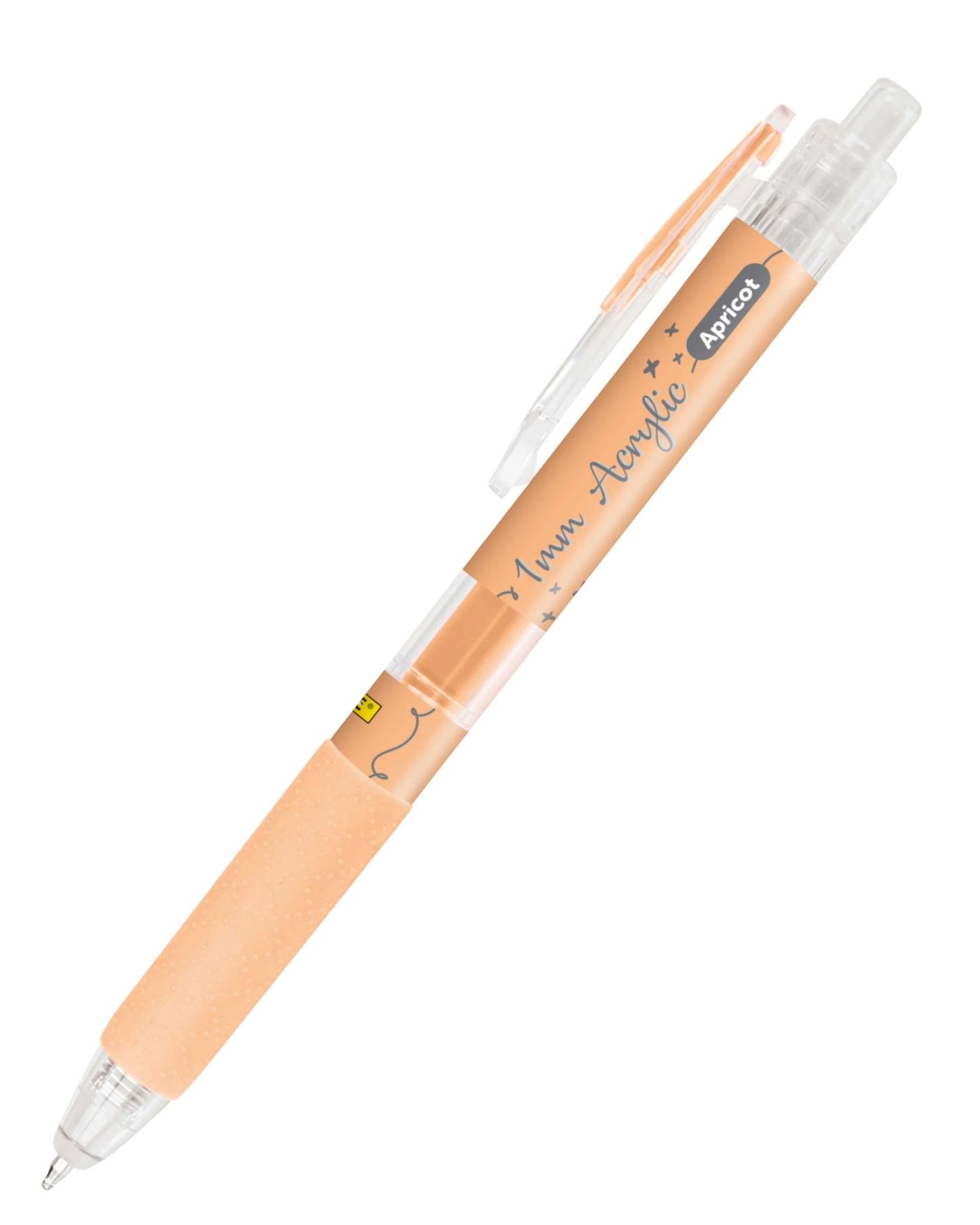 ONLINE Calli.Brush Acrylic Liner Apricot 1mm Spitze 12 Farben