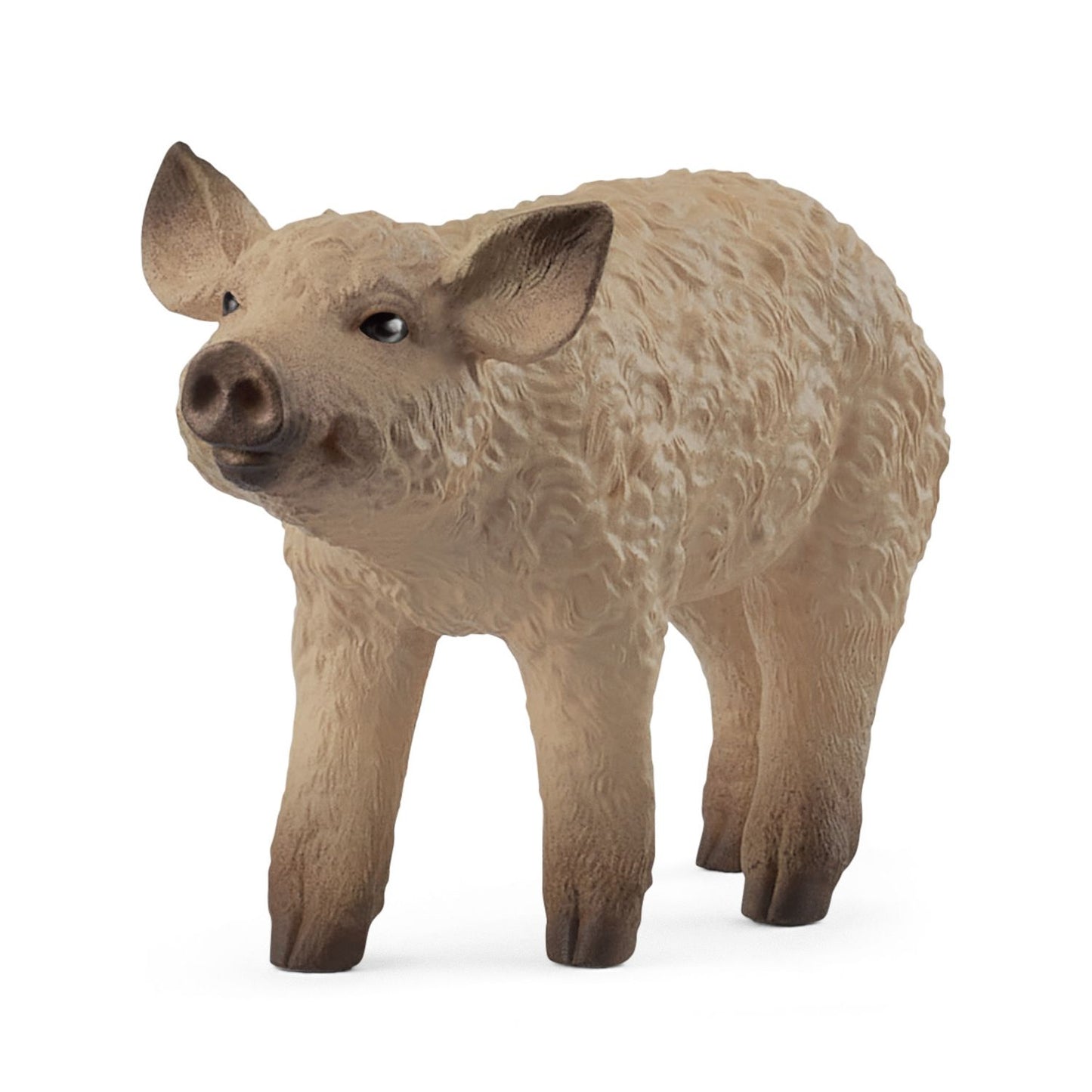 Schleich Farm World Wollschwein Ferkel - Detailgetreue Spielfigur
