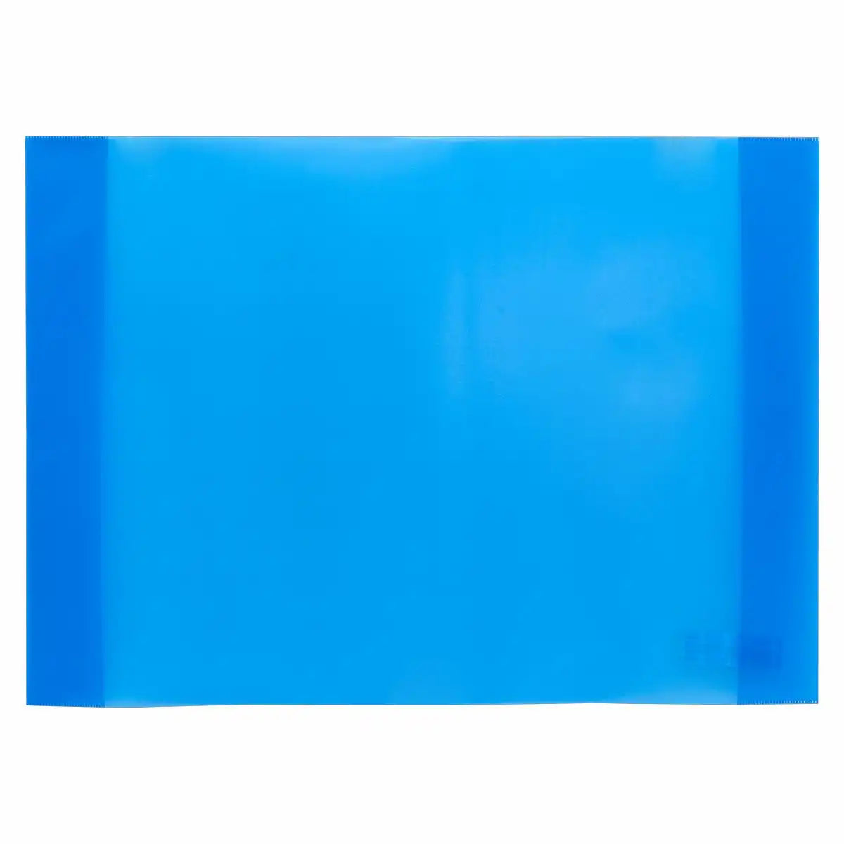 Idena Heftschoner Kunststoff transparent blau DIN A4 - Schutz für Hefte und Bücher