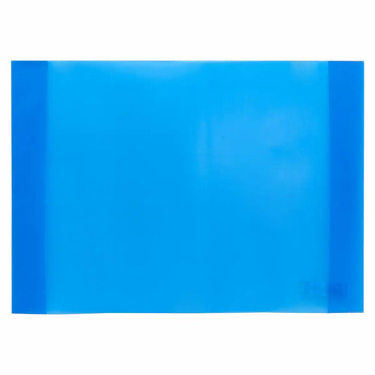 Idena Heftschoner Kunststoff transparent blau DIN A4 - Schutz für Hefte und Bücher