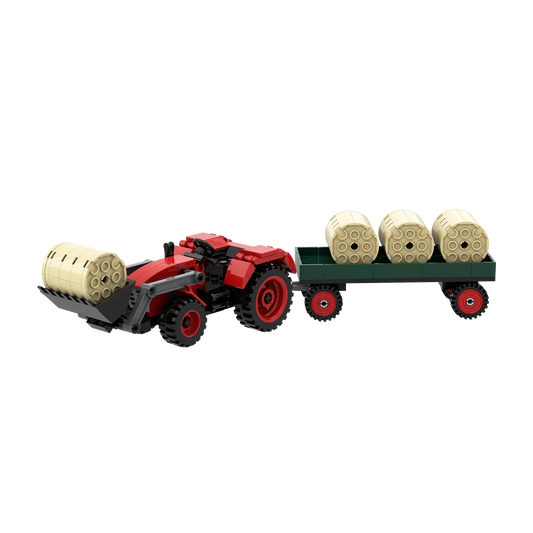 Bausteinsatz Brixies Plus Großer Traktor mehrfarbig