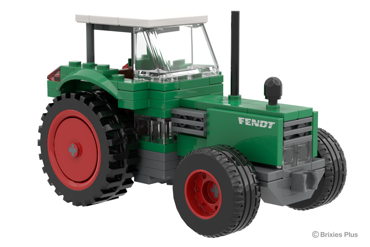 Bausteinsatz Brixies Plus Fendt 105 Classic Club Collection grün