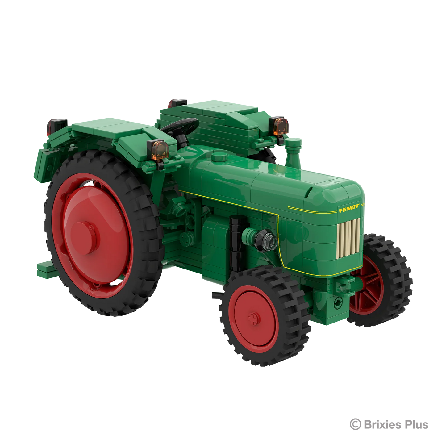 Bausteinsatz Brixies Plus Fendt Dieselross F28 Classic Club Collection grün