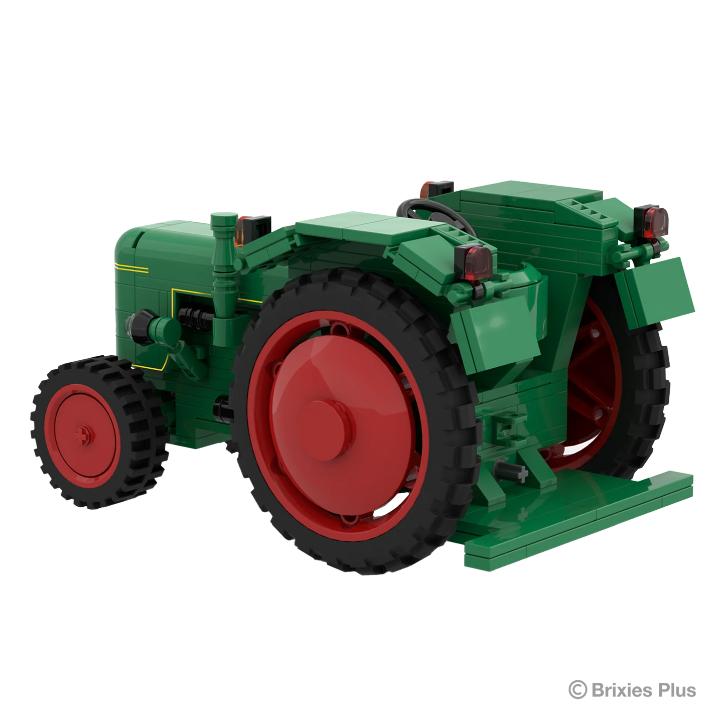 Bausteinsatz Brixies Plus Fendt Dieselross F28 Classic Club Collection grün