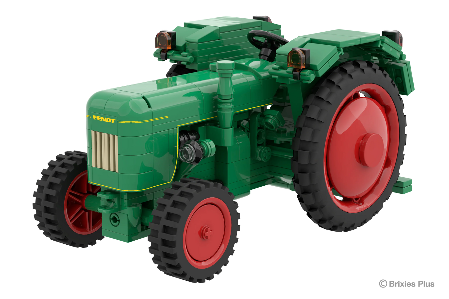 Bausteinsatz Brixies Plus Fendt Dieselross F28 Classic Club Collection grün