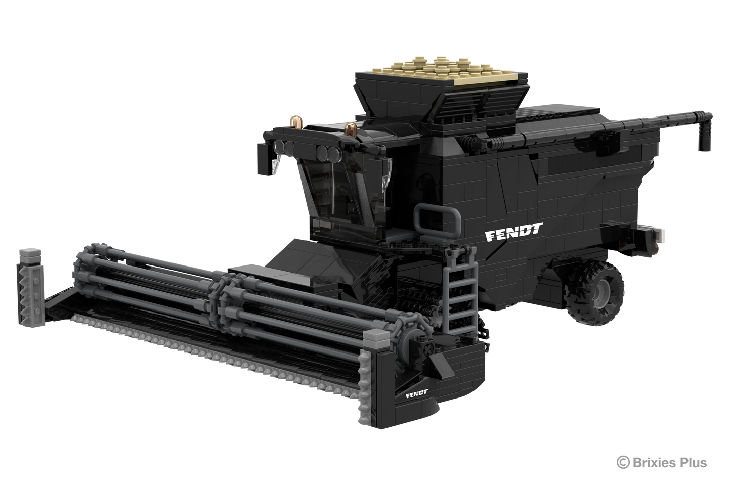 Bausteinsatz Brixies Plus Fendt Ideal Mähdrescher schwarz