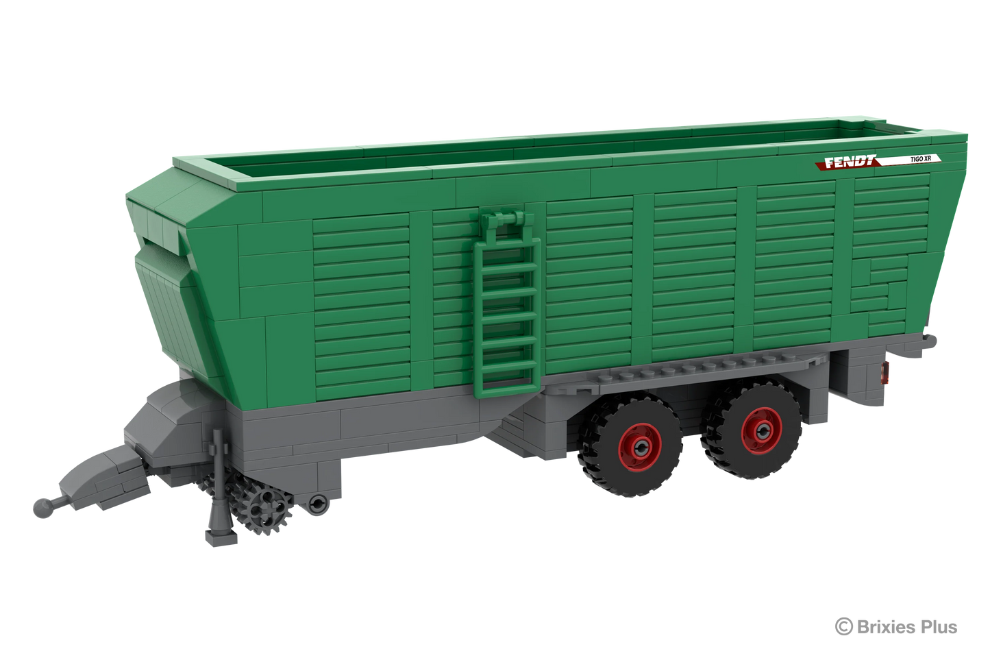 Bausteinsatz Brixies Plus Fendt Tigo XR grün