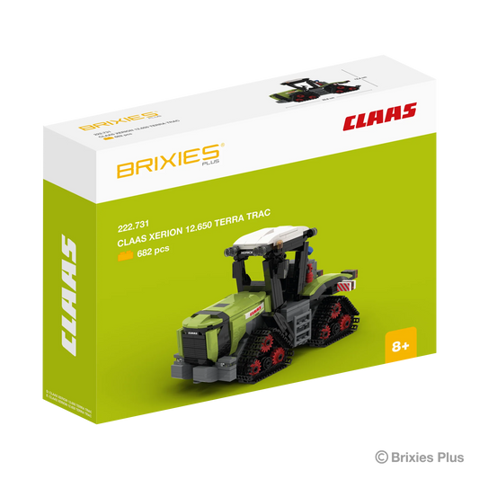 BRIXIES Plus Traktor CLAAS Xerion 12.650 TERRA TRAC (Kette)