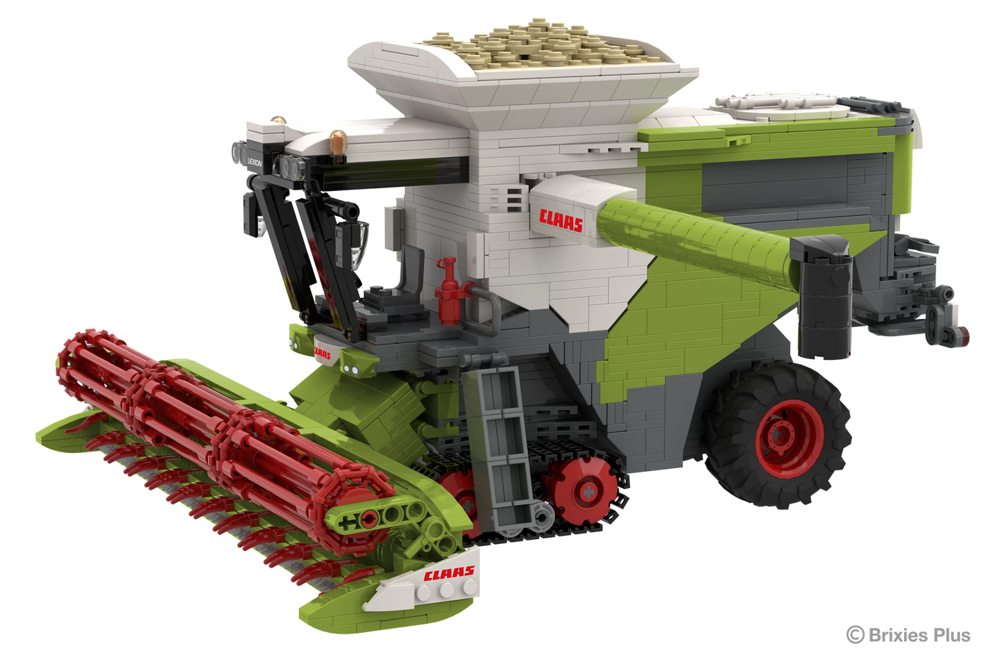 BRIXIES Plus Mähdrescher CLAAS LEXION 8900 TERRA TRAC inkl. Anhänger