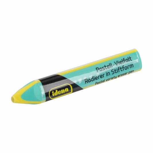 Idena Radierer Pastell dreieckig Stiftform limone/mint