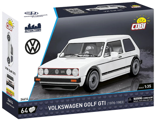 COBI Volkswagen Golf GTI (1976-1983) - Legendärer Hot Hatch Bausatz