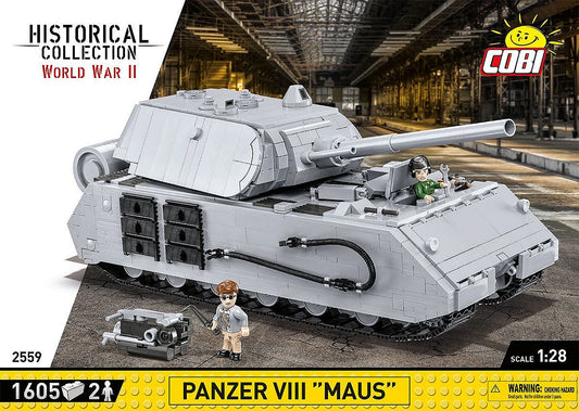 COBI 2559 Maus - Historischer Panzer-Prototyp (1605 Teile)