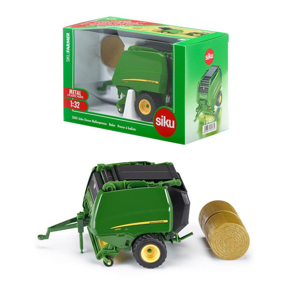 John Deere 990 Ballenpresse 1:32 - Siku Modell