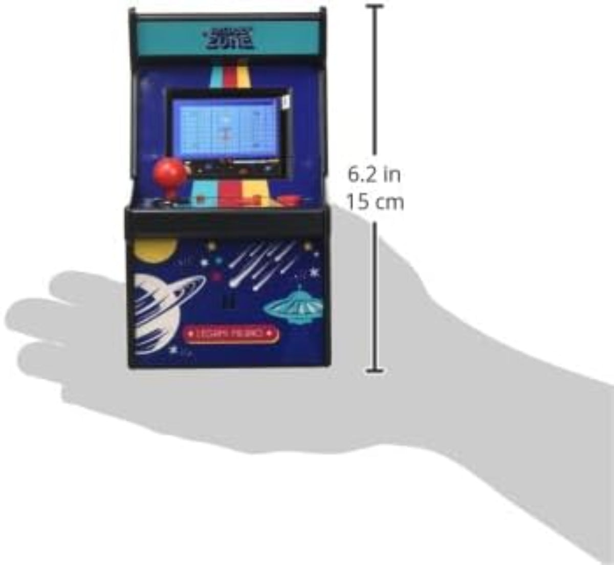 LEGAMI Arcade Zone Mini-Videospiel SPACE – 240 Spiele