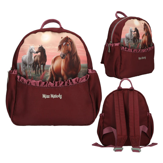 Miss Melody Rucksack Dreamland - Pferde Tagesrucksack