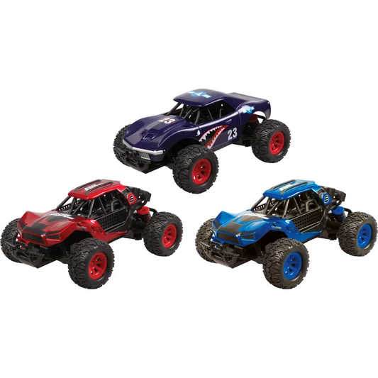 Speedzone Rückzug-Buggy mit Federung 13cm - 3 Modelle