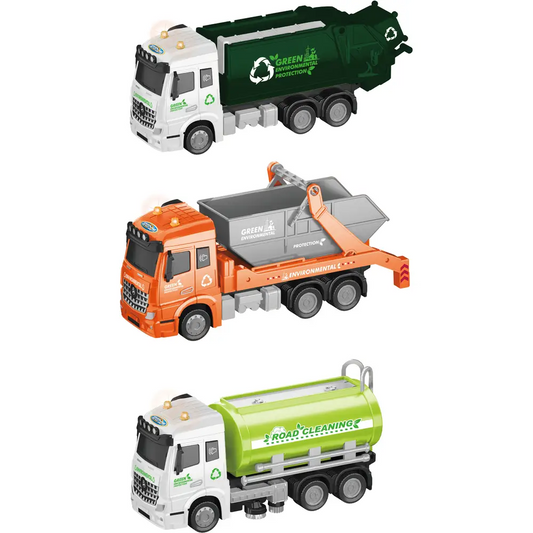 Speedzone Nutzfahrzeuge mit Licht & Sound, 3-fach sortiert