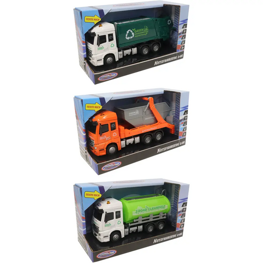 Speedzone Nutzfahrzeuge mit Licht & Sound, 3-fach sortiert