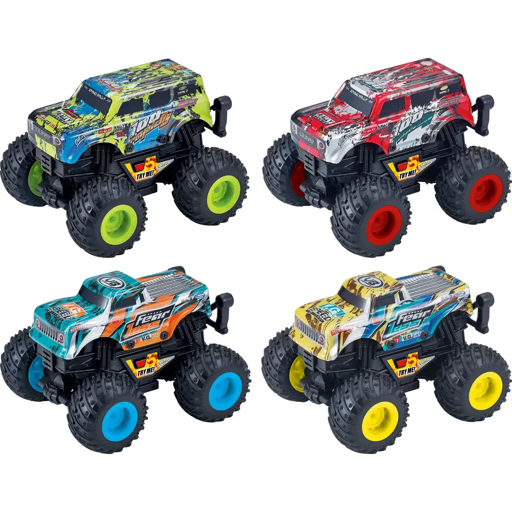 Speedzone Stunt-Truck mit Sound & Friktion, 2-fach sortiert