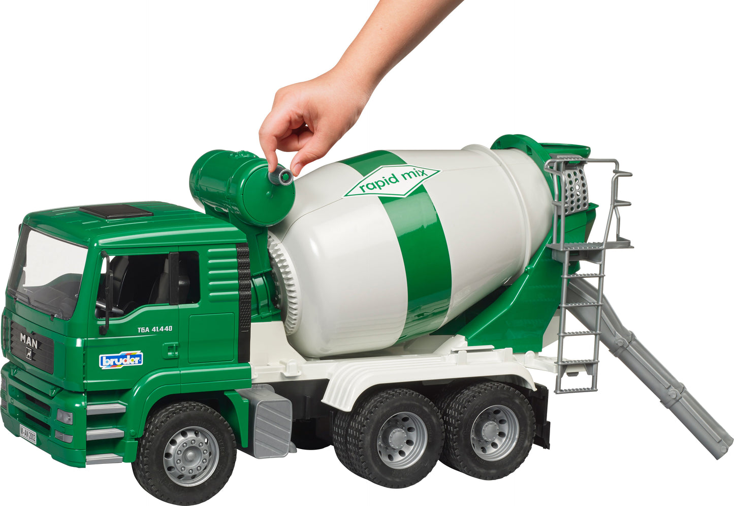 BRUDER MAN TGA Betonmischer-LKW 02739 – Spielzeug