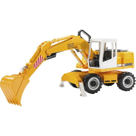 BRUDER Liebherr Schaufelbagger R 9800 - Baufahrzeug Spielzeug