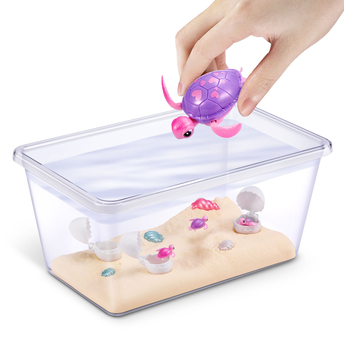 ZURU Pets Alive Mommy Turtle – zufällige Babyanzahl