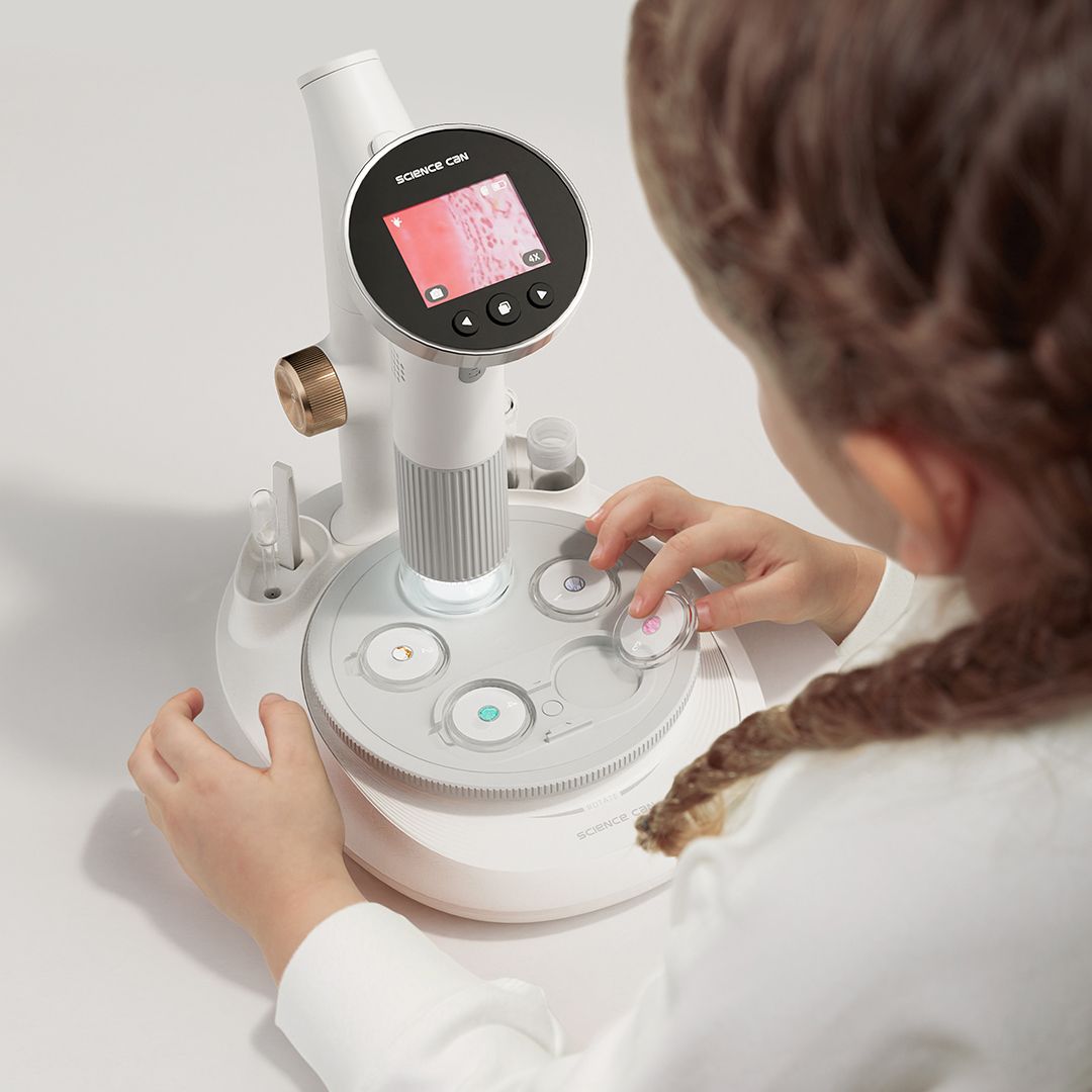 Science Can Mikroskop 1000 Vision – mit Display