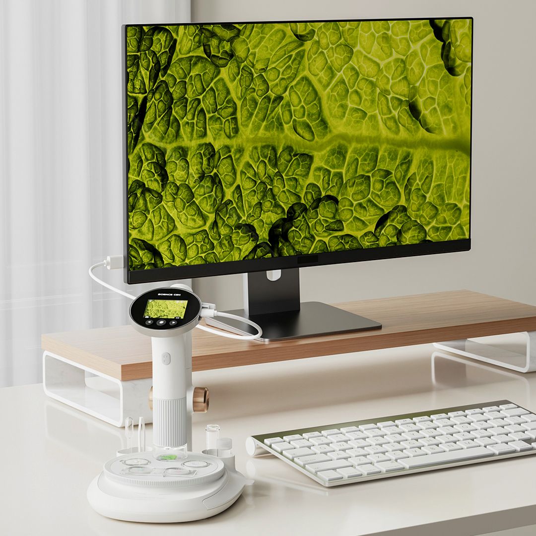 Science Can Mikroskop 1000 Vision – mit Display