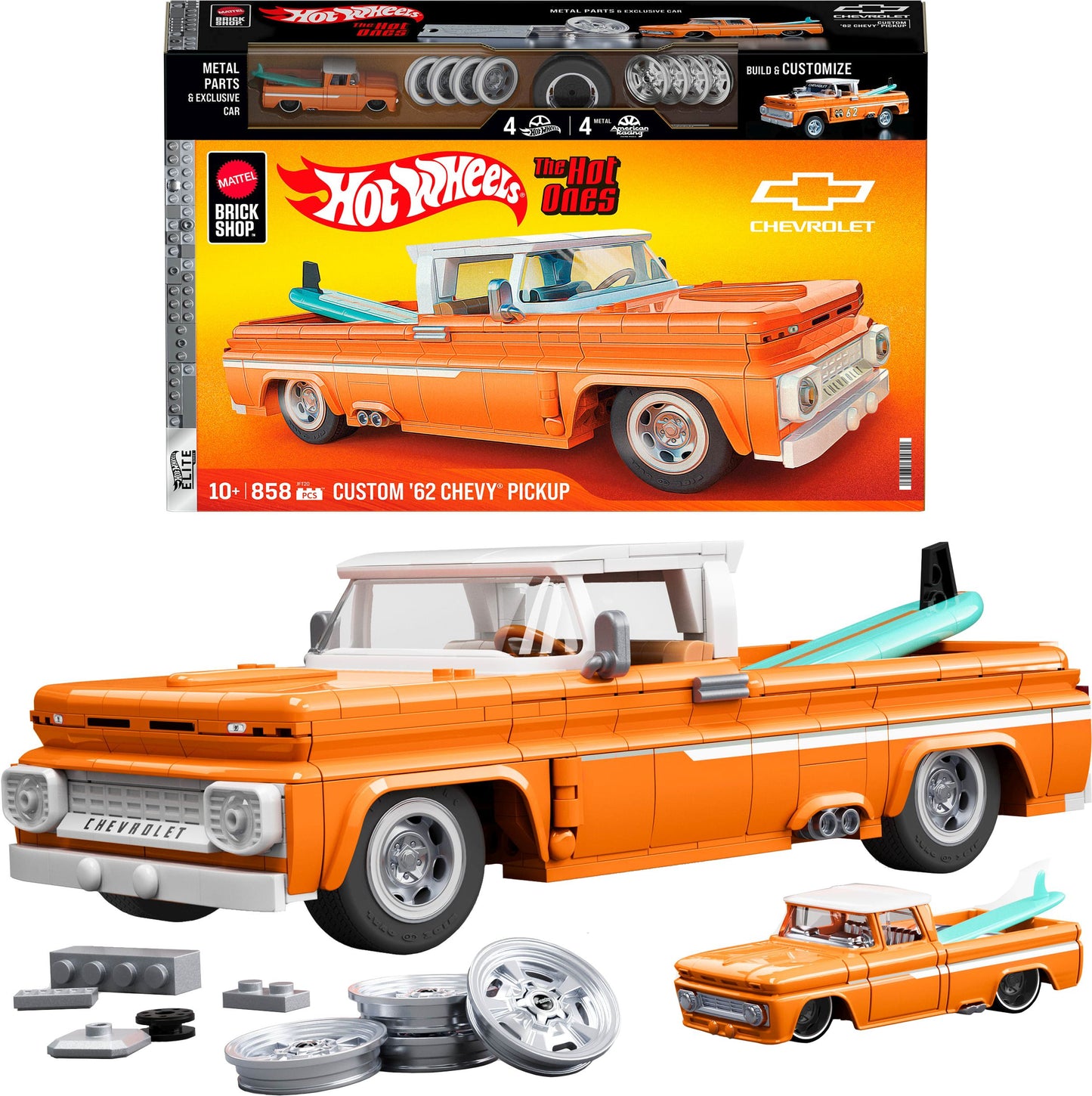 Mega HW Speed Elite Custom ’62 Chevy Pickup – Mattel