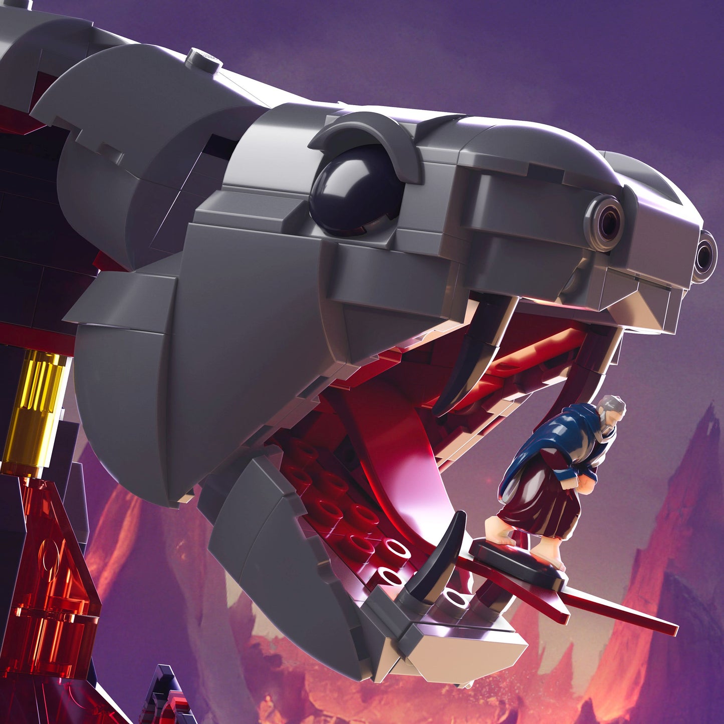 Mega Motu Clash at Snake Mountain – Mattel Bauset