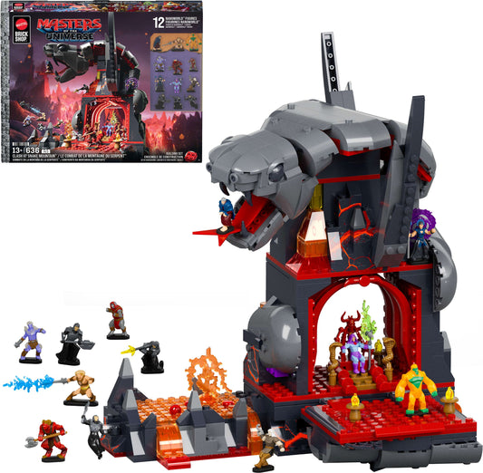 Mega Motu Clash at Snake Mountain – Mattel Bauset