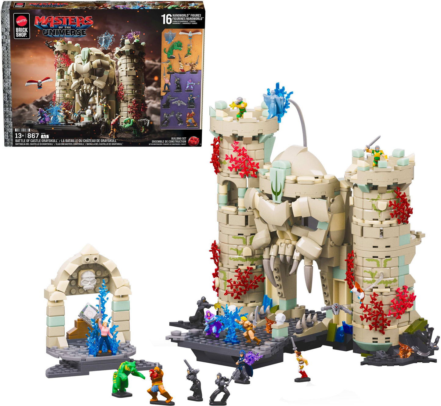 Mega MOTU Castle Grayskull – Mattel Bauset