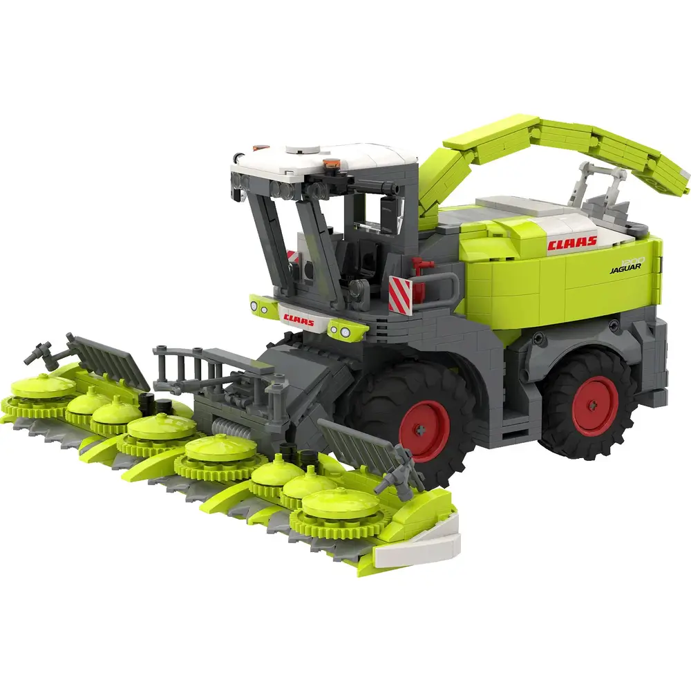 BRIXIES Plus CLAAS JAGUAR 1200 - 1076 Teile Klemmbausteine