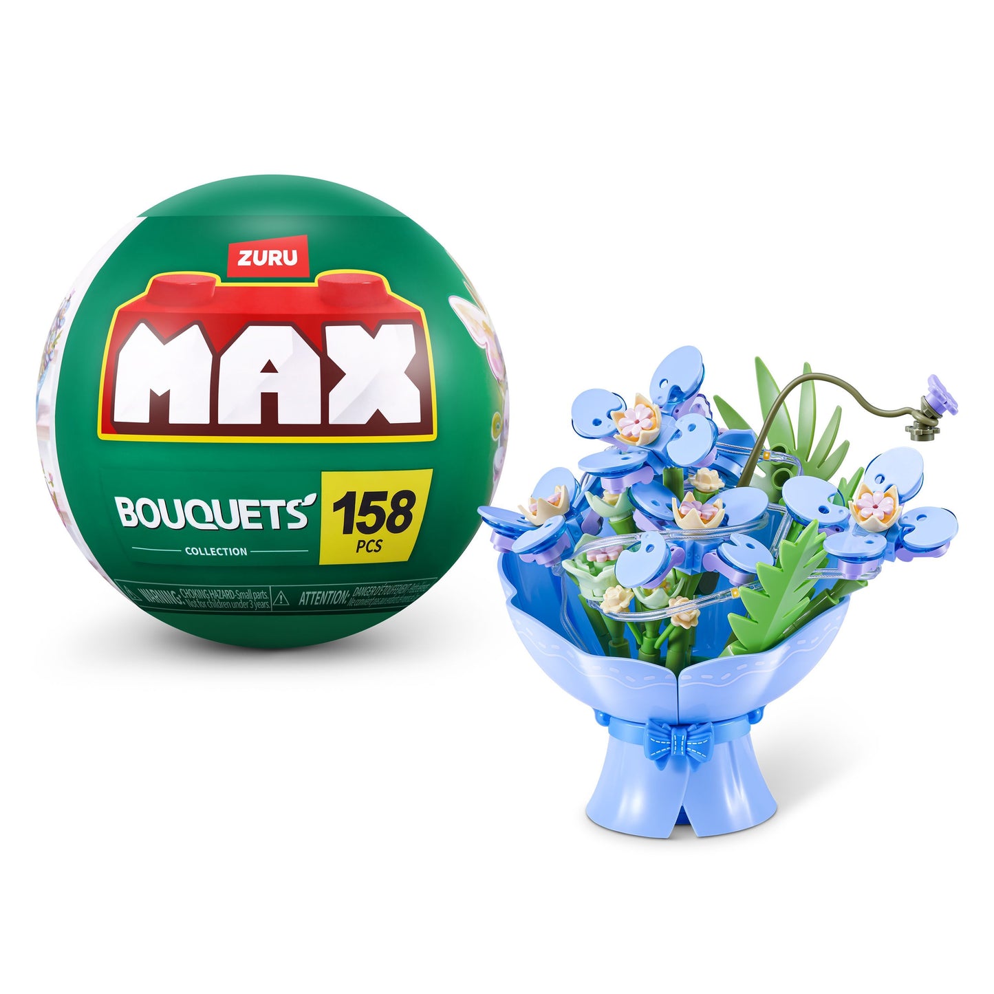 ZURU MAX Bouquet LED 171 Teile – 1 von 4 Designs, zufällig