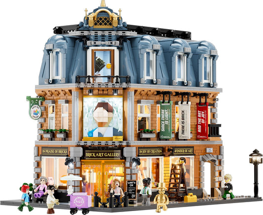 Lumibricks Brick Art Galerie 3400 Teile mit 22 LED
