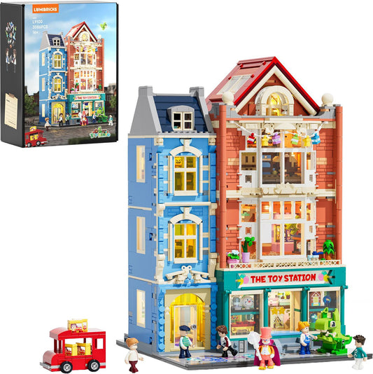 Lumibricks Spielzeugladen 3086 Teile mit LED