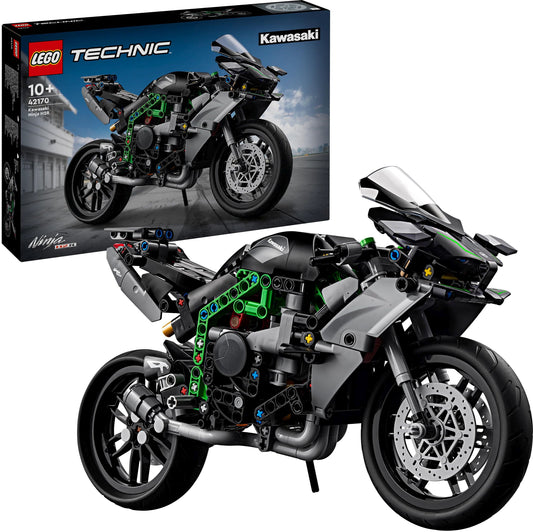 LEGO Technic Kawasaki Ninja H2R (42170), Motorrad-Bausatz 643 Teile