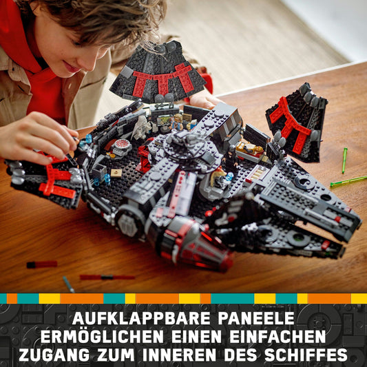 LEGO Star Wars 75389 Dunkler Millennium Falke – 1579 Teile