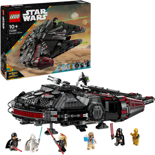 LEGO Star Wars 75389 Dunkler Millennium Falke – 1579 Teile