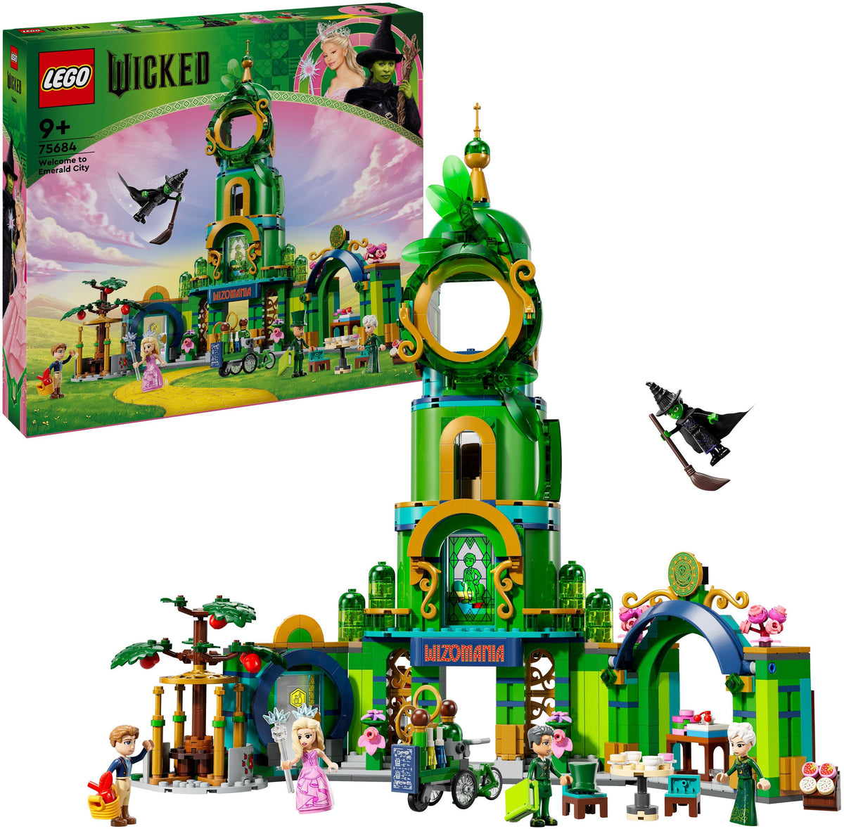 LEGO Wicked 75684 Willkommen in Emerald City – 945 Teile