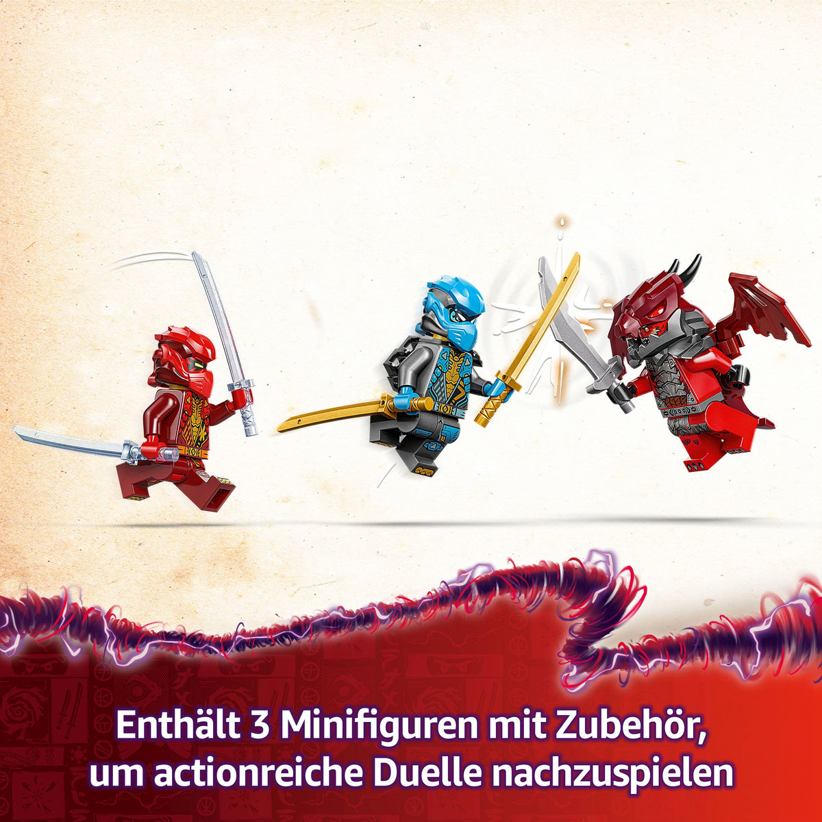 LEGO NINJAGO 71830 Kais Sturmreiter-Mech, 333 Teile